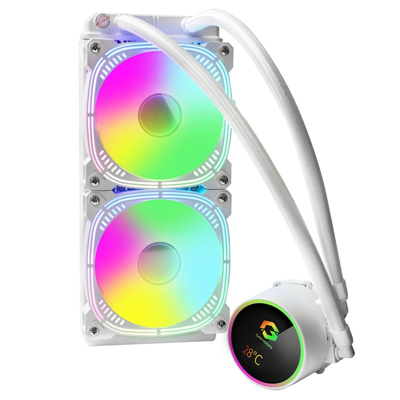 GAMEON KRAKEN A380 240mm Liquid CPU Cooler - White GAMEON KRAKEN A380 240mm Liquid CPU Cooler - White